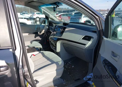 2014 Toyota Sienna Le 7 Passenger из США, поврежденный, VIN 5TDJK3DC9ES077541